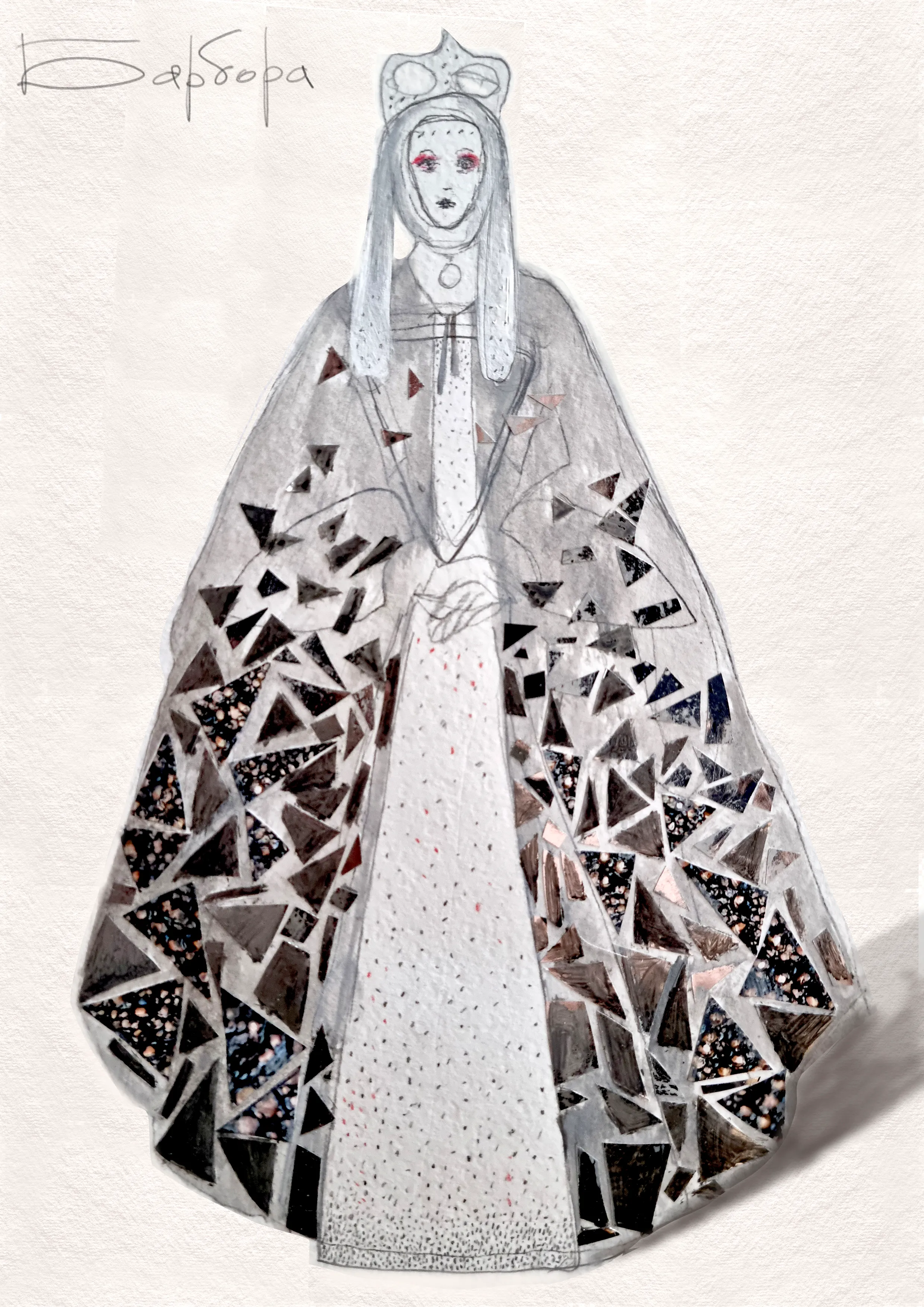 "The Black Lady of Nesvizh" by Alexey Dudarev, photograph 2 of 14
