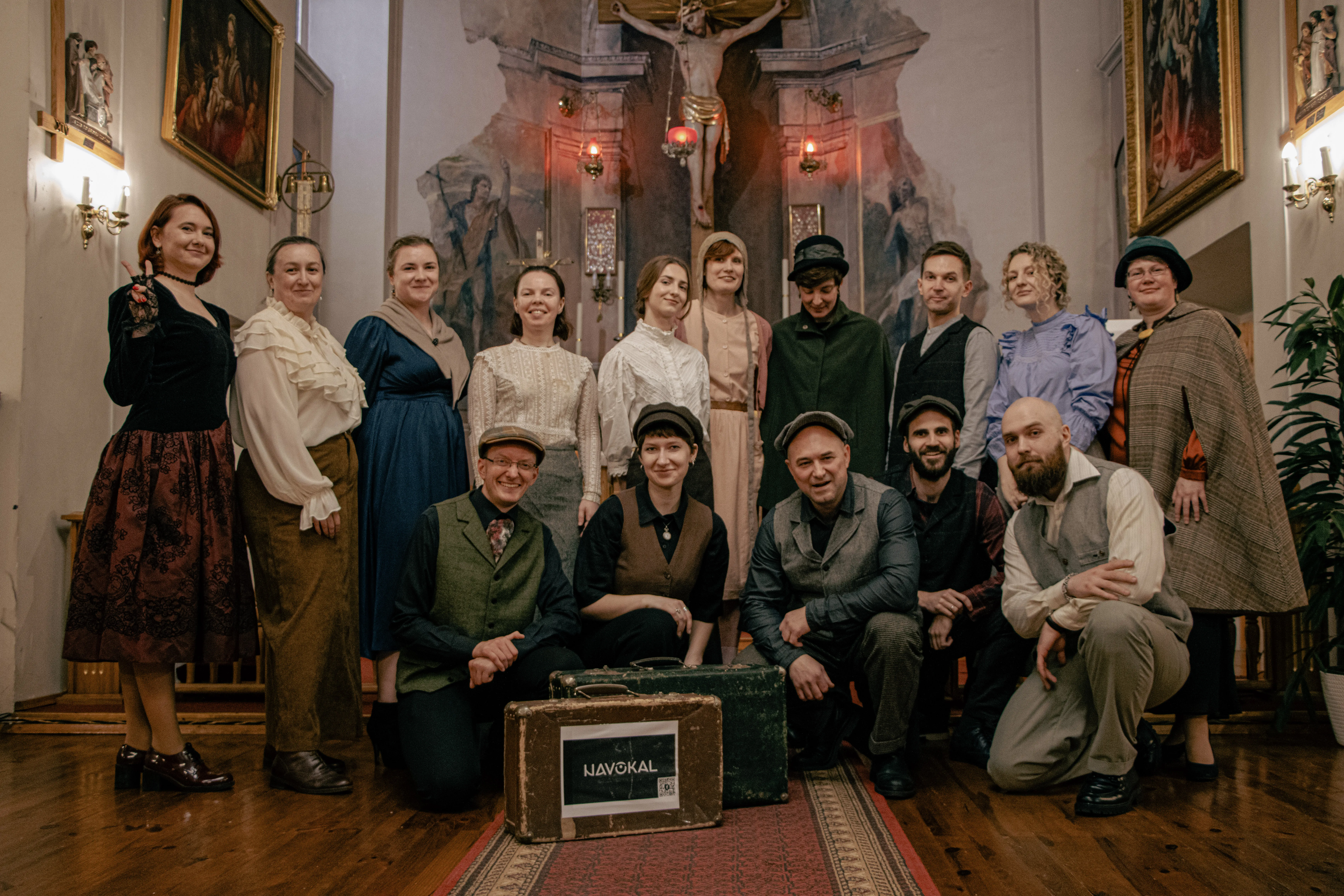 Costumes for the Belarusian choir "Navokal"