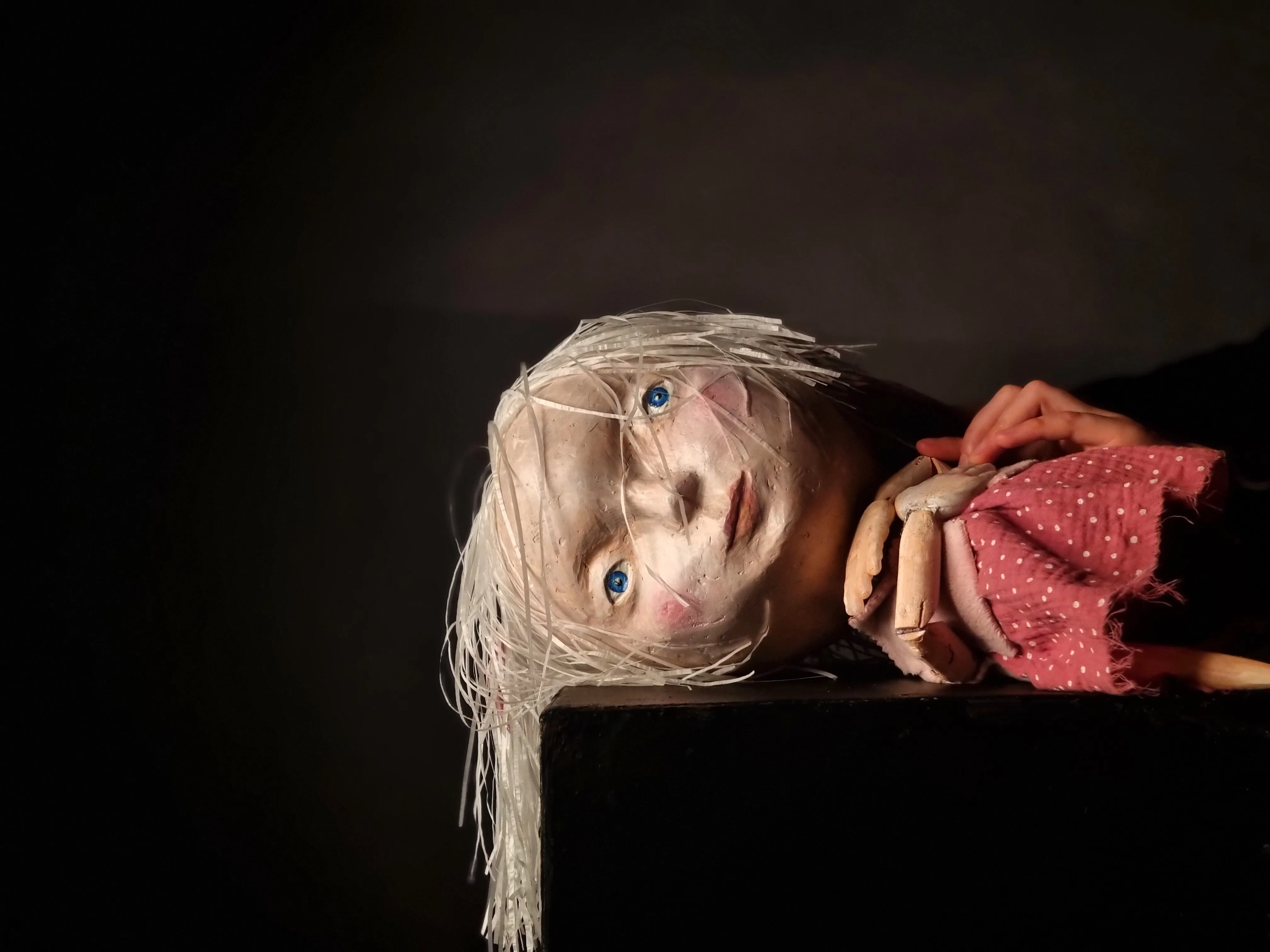 Puppets and models for the fairy tale "The Snow Queen"