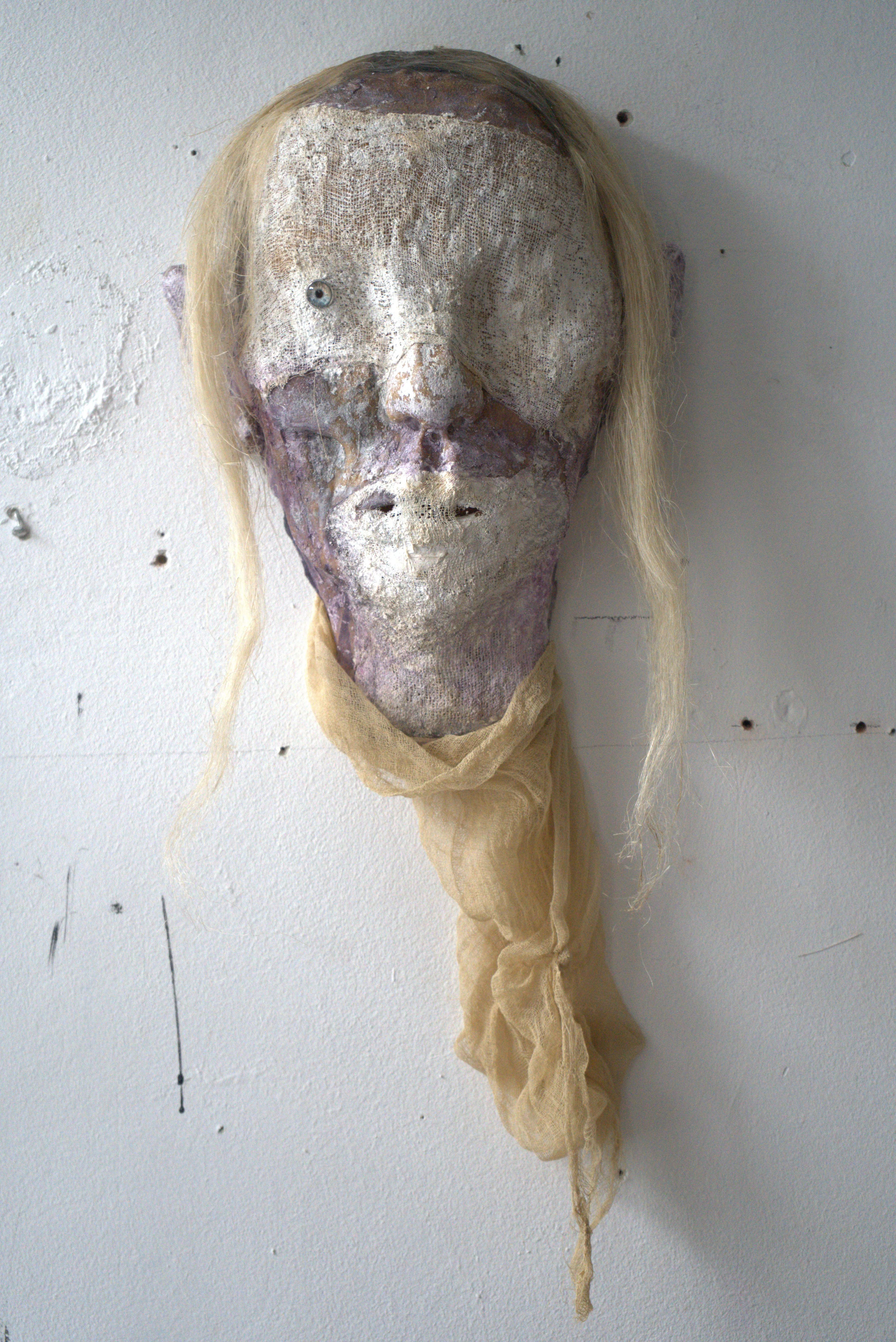Masks for the "Metamorphoses" project, photograph 7 of 9