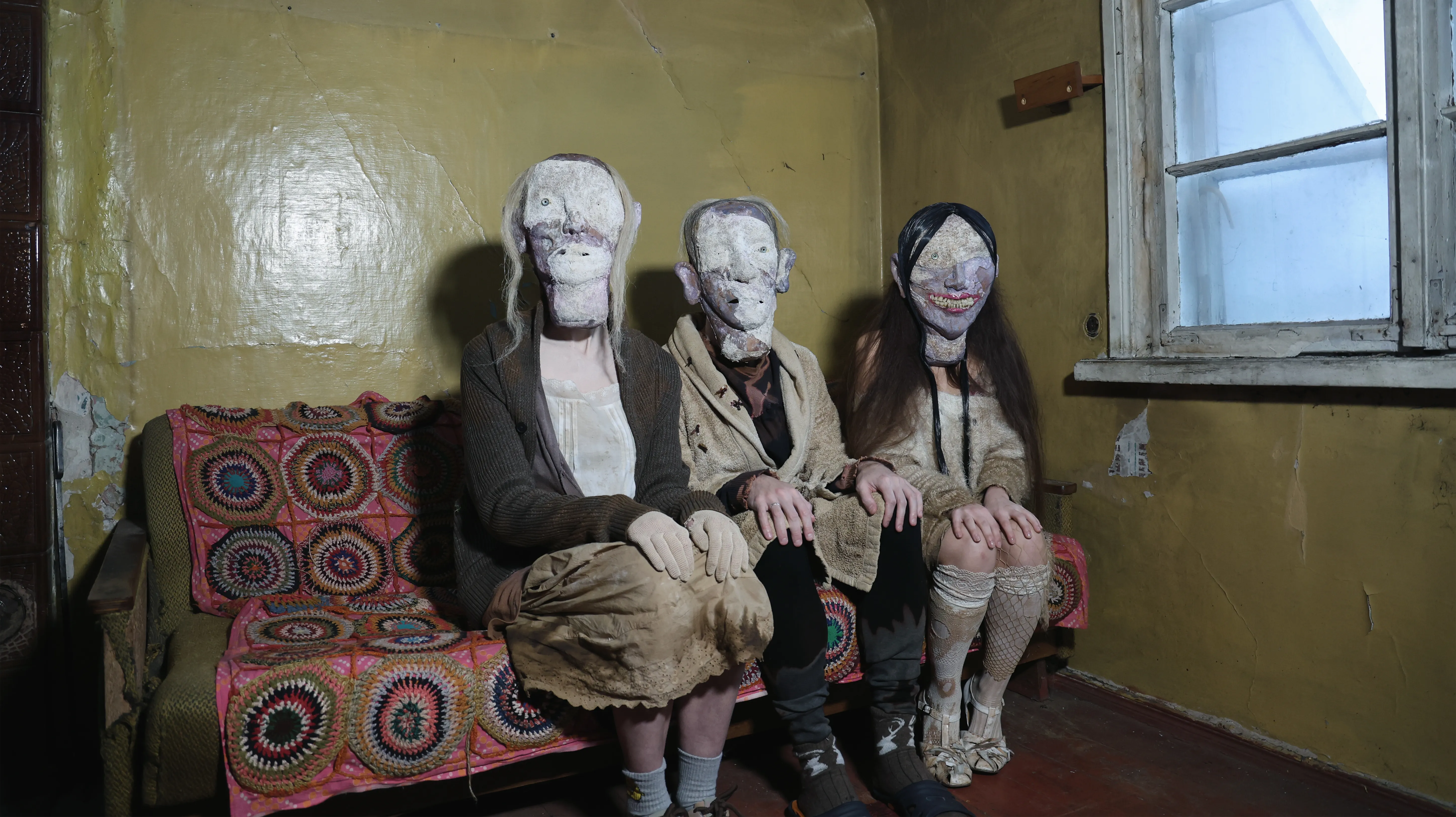 Masks for the "Metamorphoses" project, photograph 5 of 9