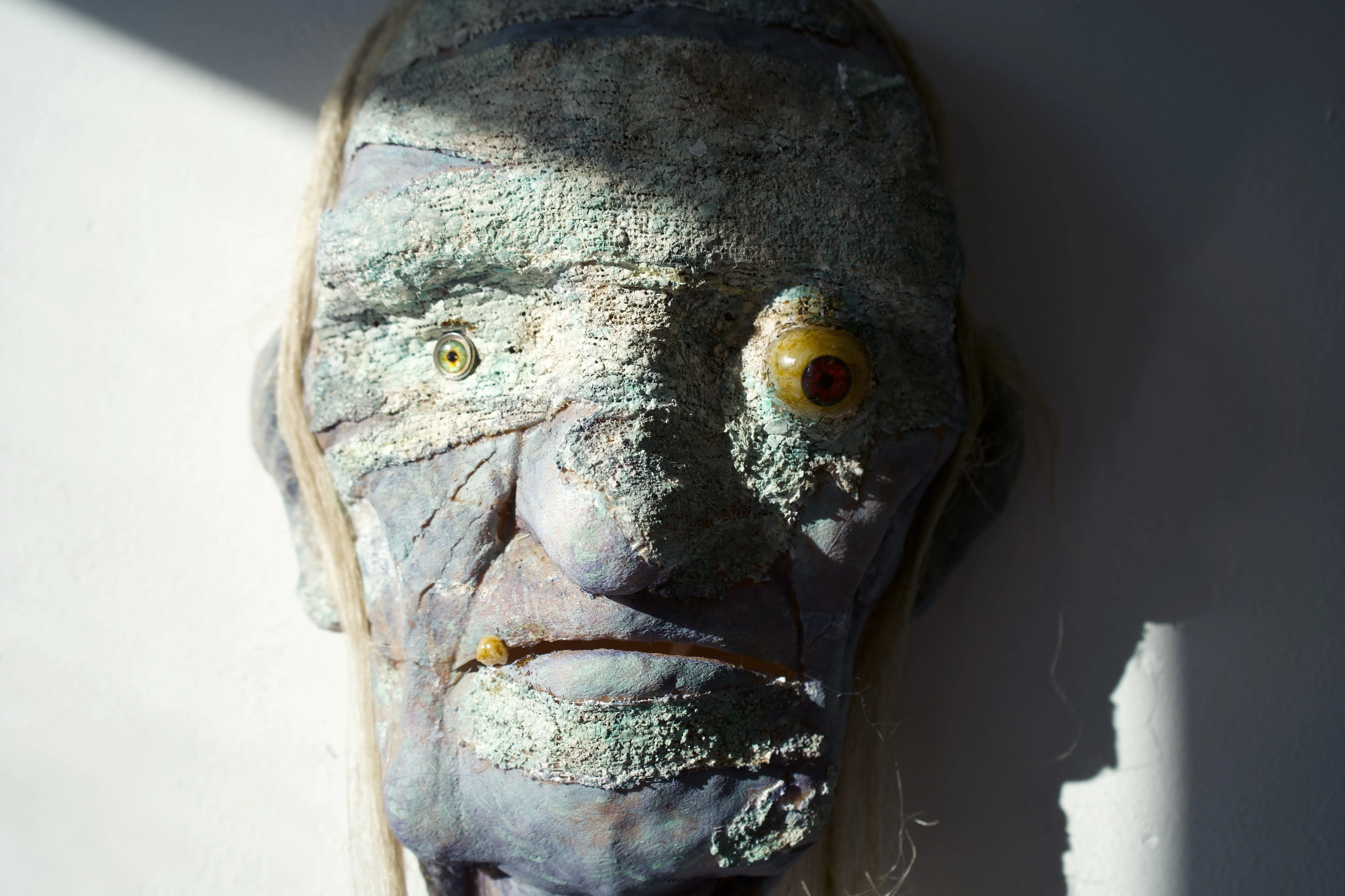 Masks for the "Metamorphoses" project, photograph 8 of 9